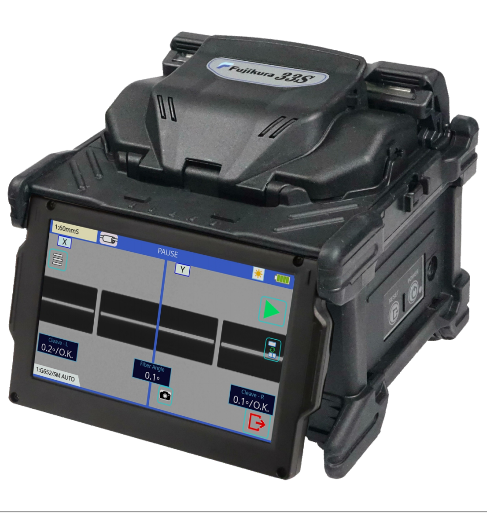 日本藤仓Fujikura 33S 光纤熔接机四马达包层